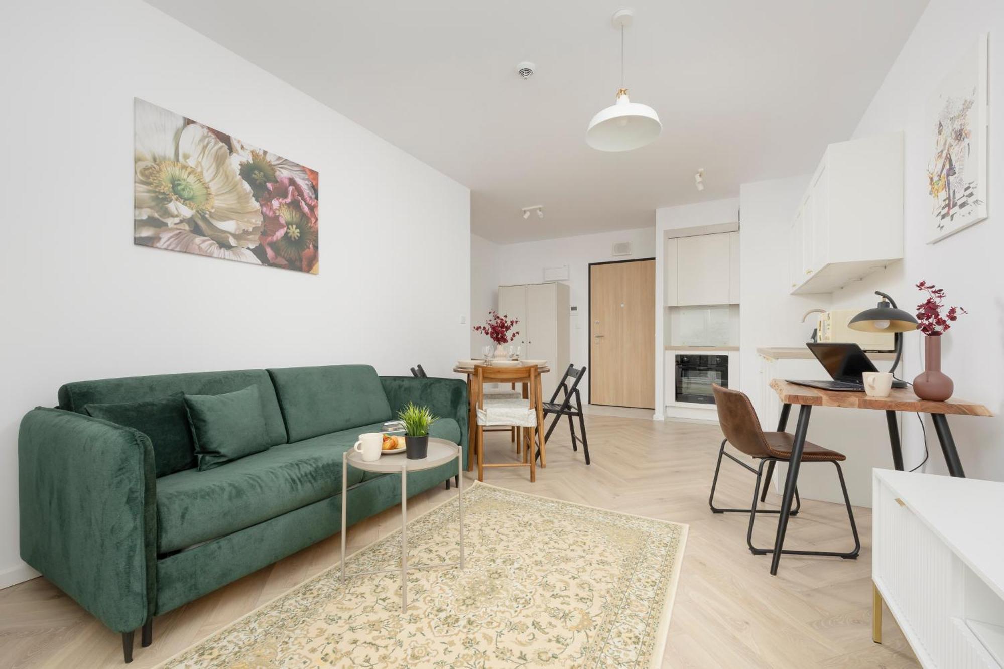 Modern Apartment With Balcony Near Aleje Jerozolimskie By Noclegi Renters Варшава Экстерьер фото